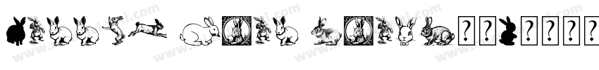 Rabbit Slab Black字体字体转换